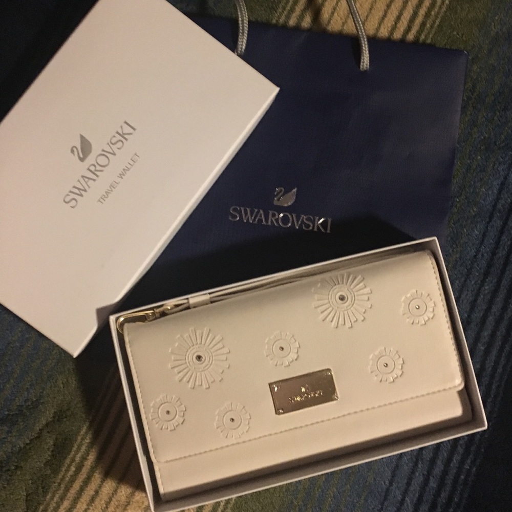 Swarovski travel wallet